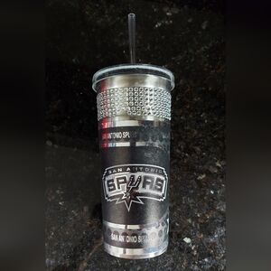 Black and Silver Coffee & Tea Tumbler with Insulation